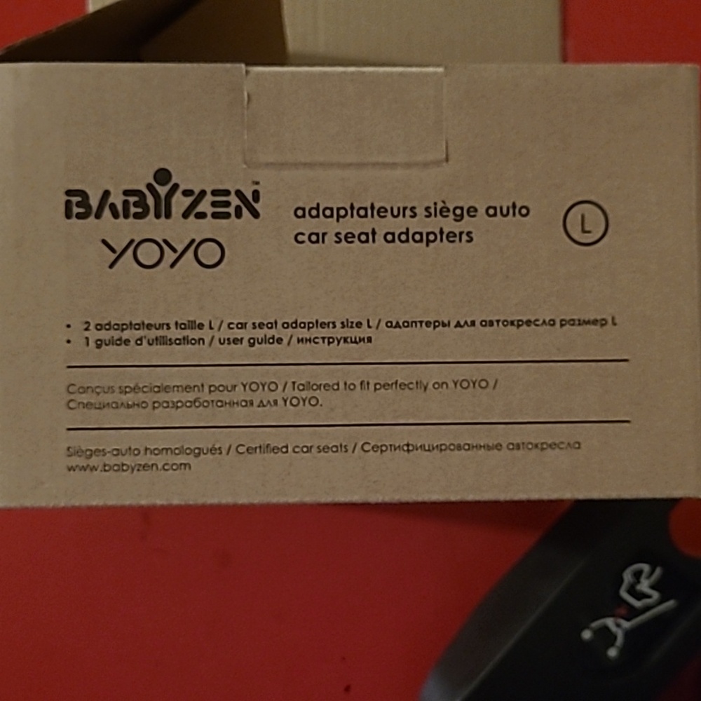 BABYZEN YOYO Car Seat Adapters - Black - Picture 5 of 5